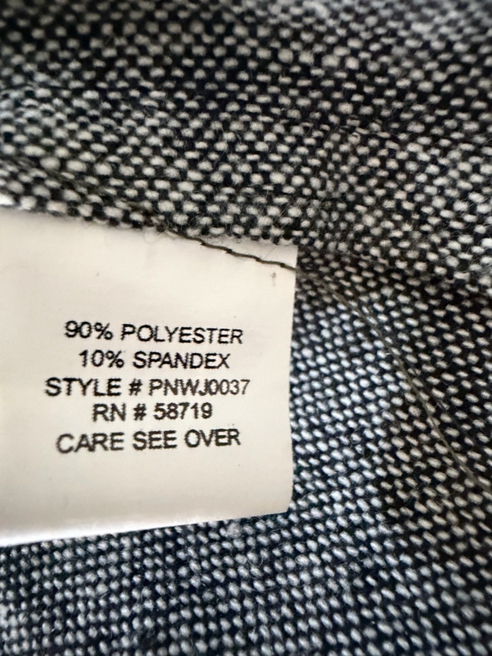 Notations Gray Snake-Print Zip Front Jacket - Picture 7 of 8